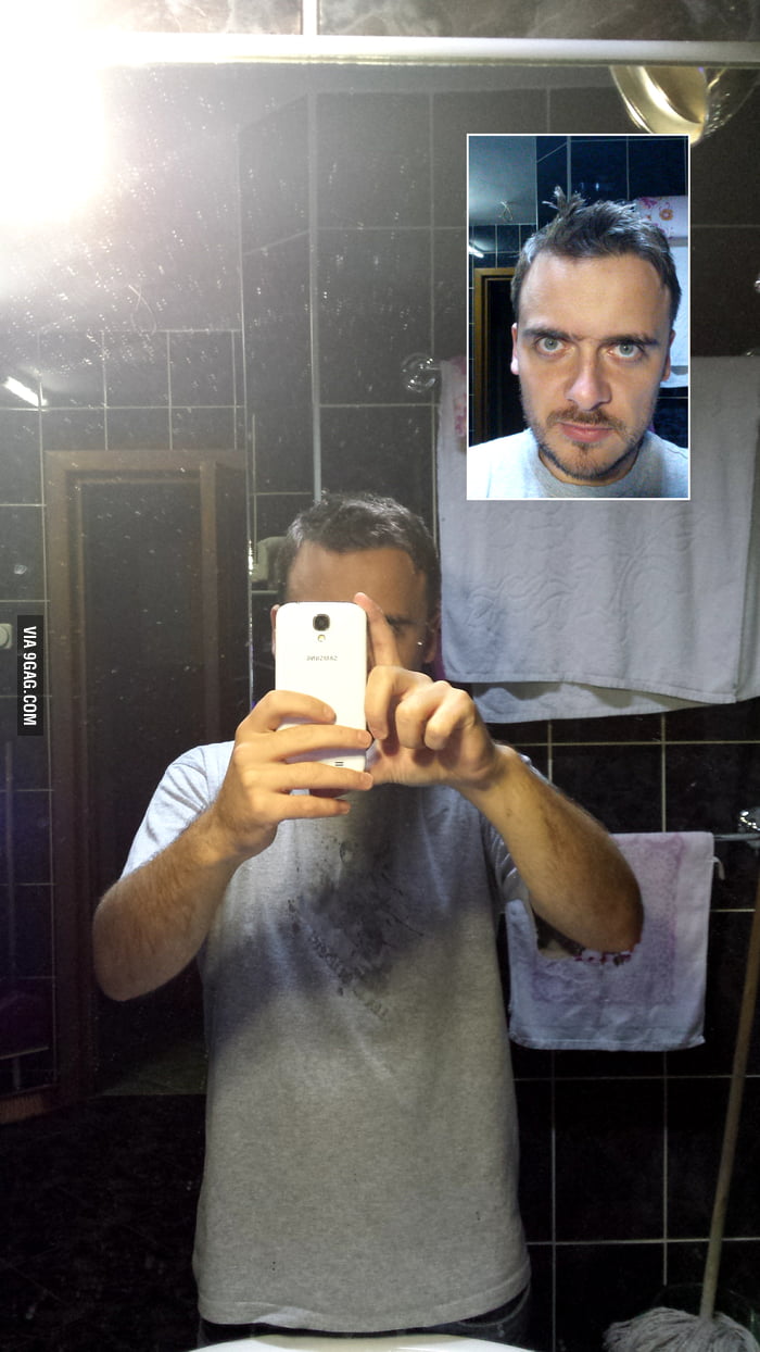 Selfie Level Over 9000 9GAG