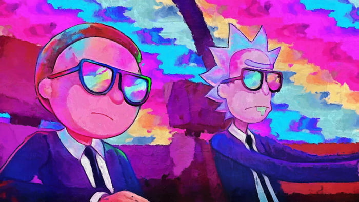 4k Rick And Morty Wallpaper I Created From Run The Jewels 9gag