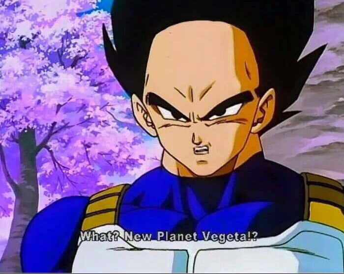 Vegeta Without A Widows Peak 9gag 