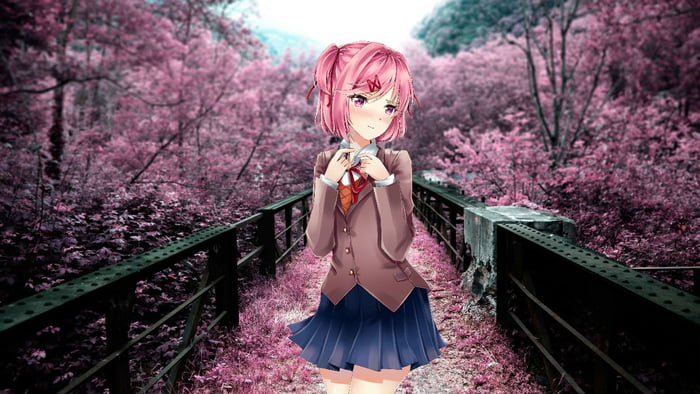 hi guys i wanna know who s your doki doki literature club waifu mine s natsuki 9gag doki doki literature club waifu