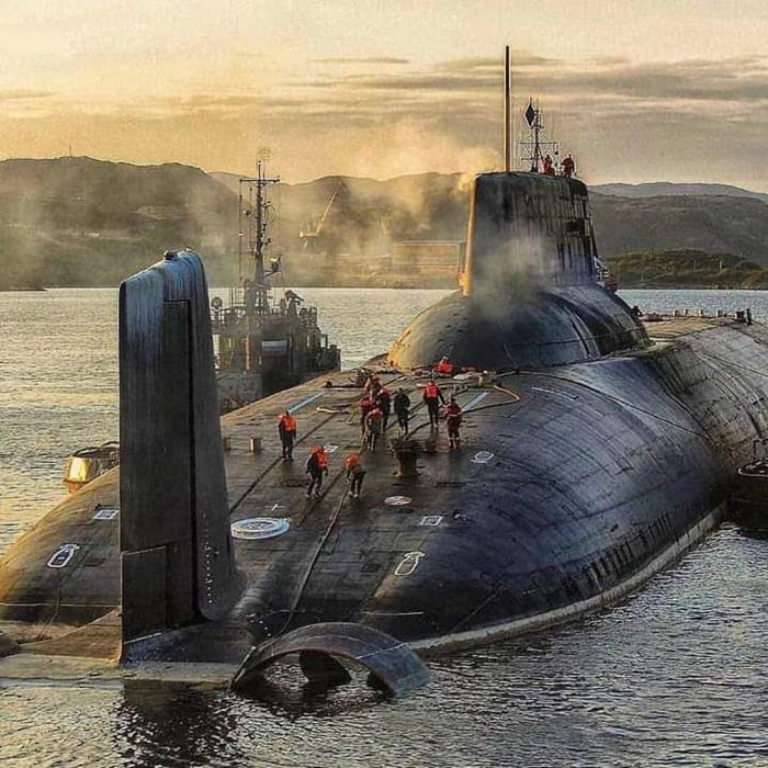 Submarine typhoon class The Harrowing