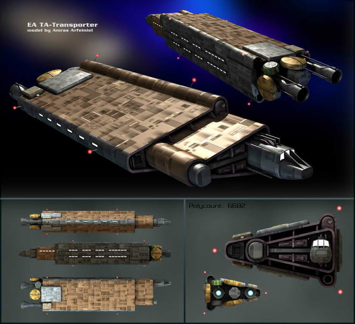 Daily dose of Babylon 5 - Combined Freight/Civilian Transport - This ...