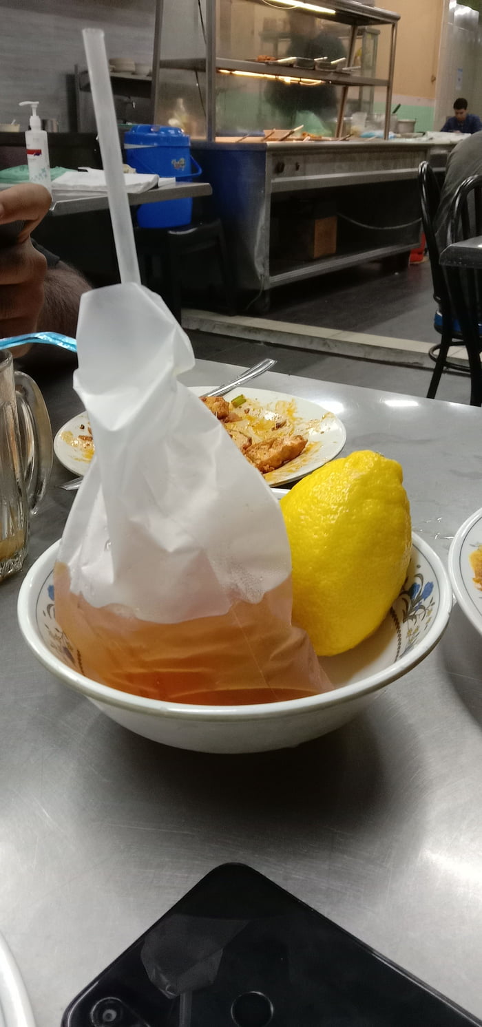 Me Teh O Ais Lemon Bungkus Mangkuk Mamak 9gag