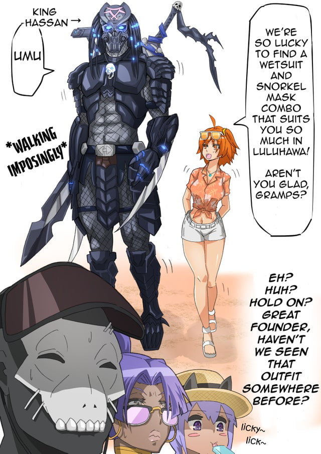 Have some King Hassan in a swimsuit... - 9GAG
