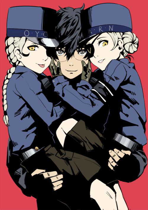 Posting Persona pics daily. Day 143: P5 Joker and Twins - 9GAG