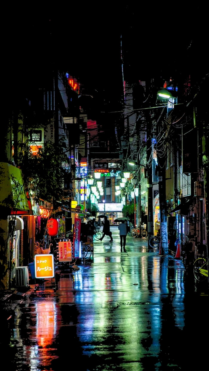 Japanese Alleyway 60 True Black 9gag