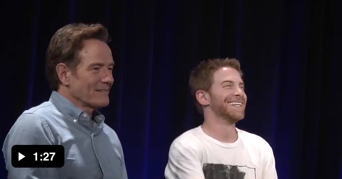 Bryan Cranston mic drop 9GAG