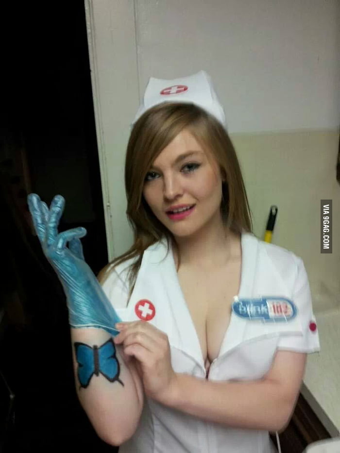 Nurse From Blink 182s Album Cover 9gag