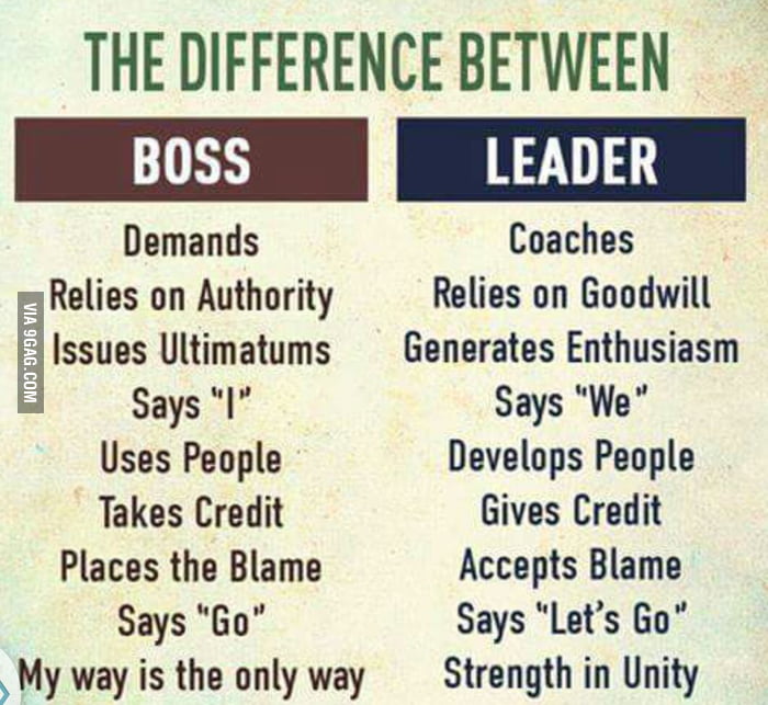 Boss vs. Leaders 9GAG