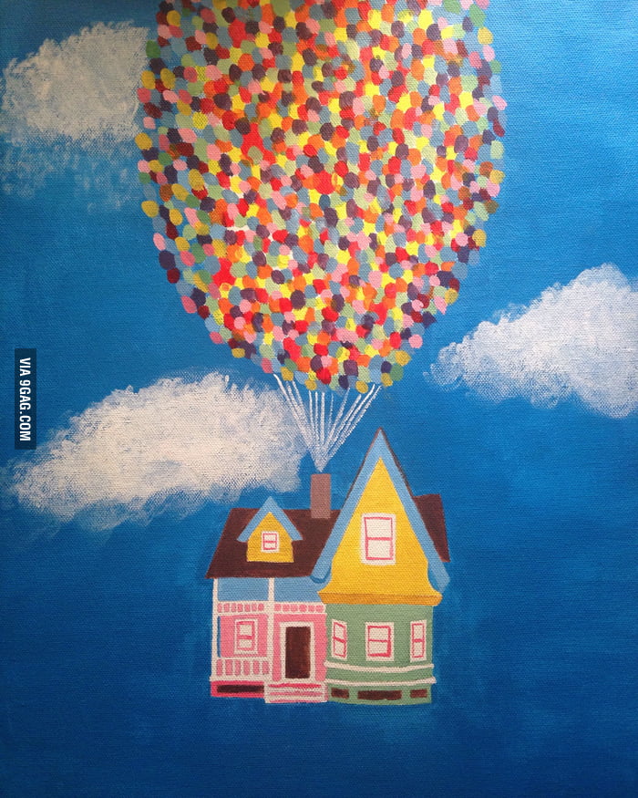 I painted this for my girlfriend what do you guys think? - 9GAG