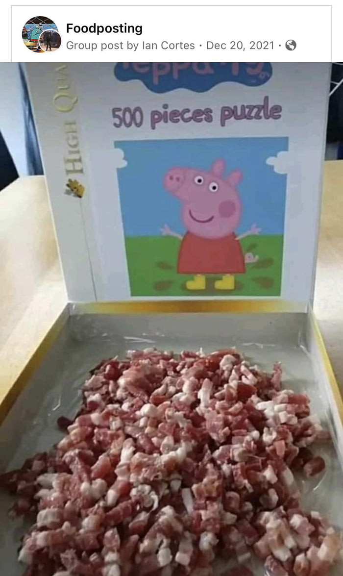 A truly challenging Peppa Pig puzzle - 9GAG