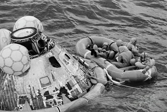 First Humans To Land On The Moon Return To Earth July 24 1969 9GAG First Humans To Land On The Moon Return To Earth July 24 1969 9GAG
