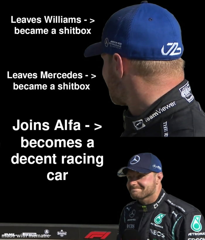 Secret power: Bottas - 9GAG