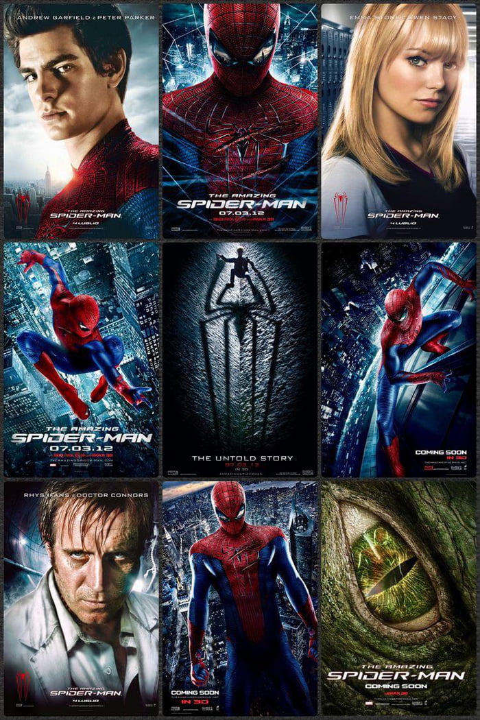 The Amazing Spider-Man (2012) Collage - 9GAG