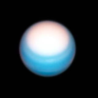 Hubbles View Of Uranus Imaged The Planet S Northern Hemisphere