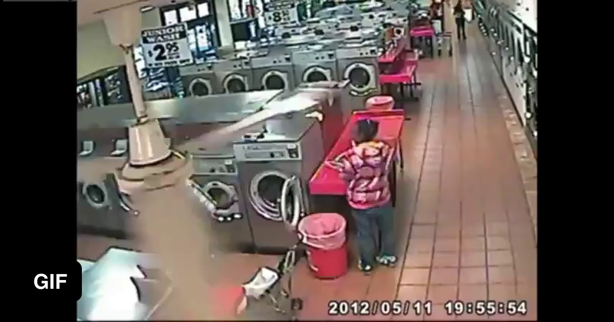 Couple Sticks "Their Child" In A Washing Machine, As A Prank... Then