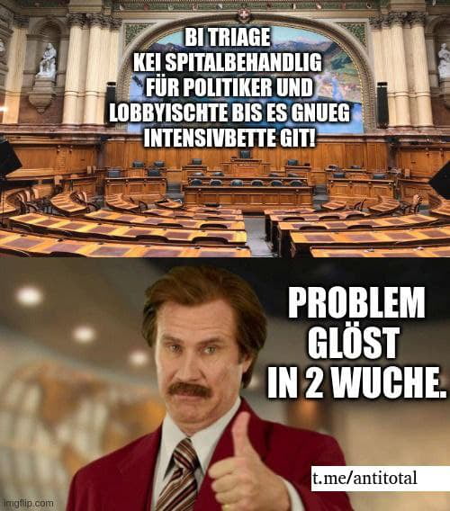 Die einzig richtig Triage. - 9GAG