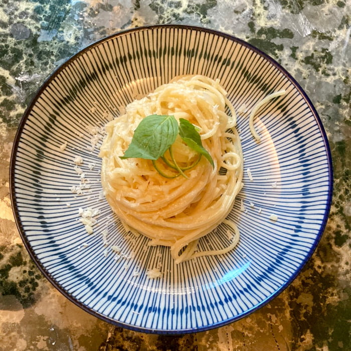 Lemon Butter Pasta with Pecorino Romano 9GAG