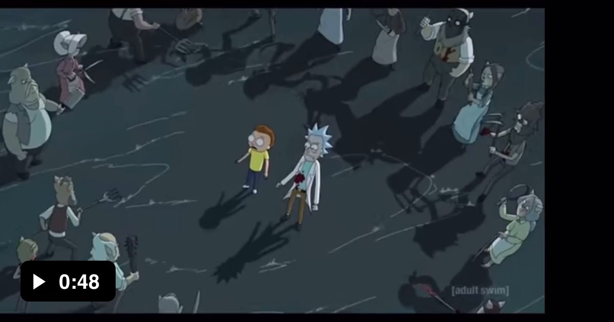 Morty Purges Morty Carries This Scene 9GAG
