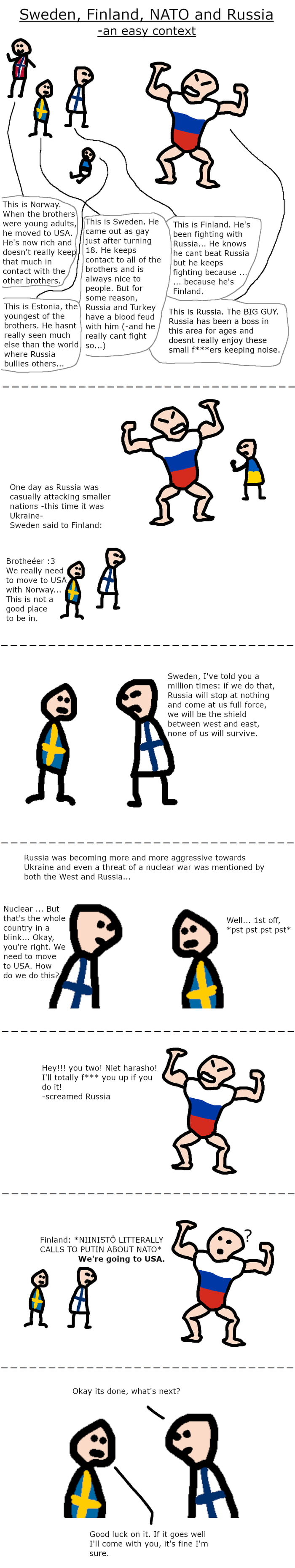 A Context To Finland Sweden Joining NATO 9GAG