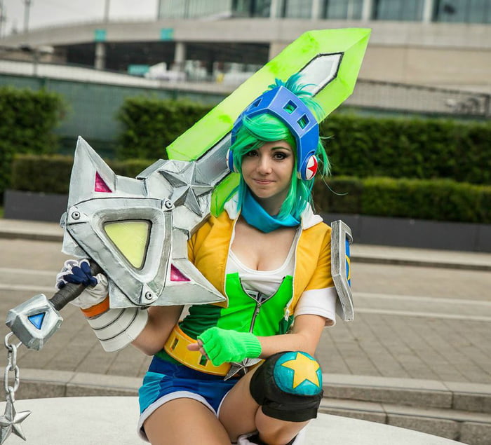 Cute arcade riven cosplay by boxbox