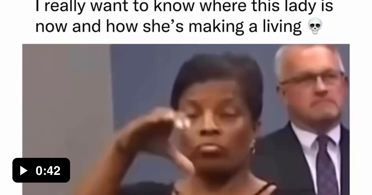 The sign language interpreter who signed Jingle Bells at a police ...