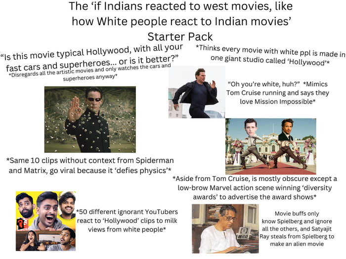 ‘If indians reacted to west movies, like how white people react to ...