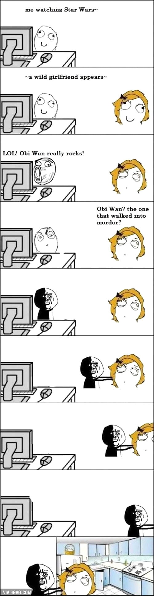 A classic rage comic - 9GAG