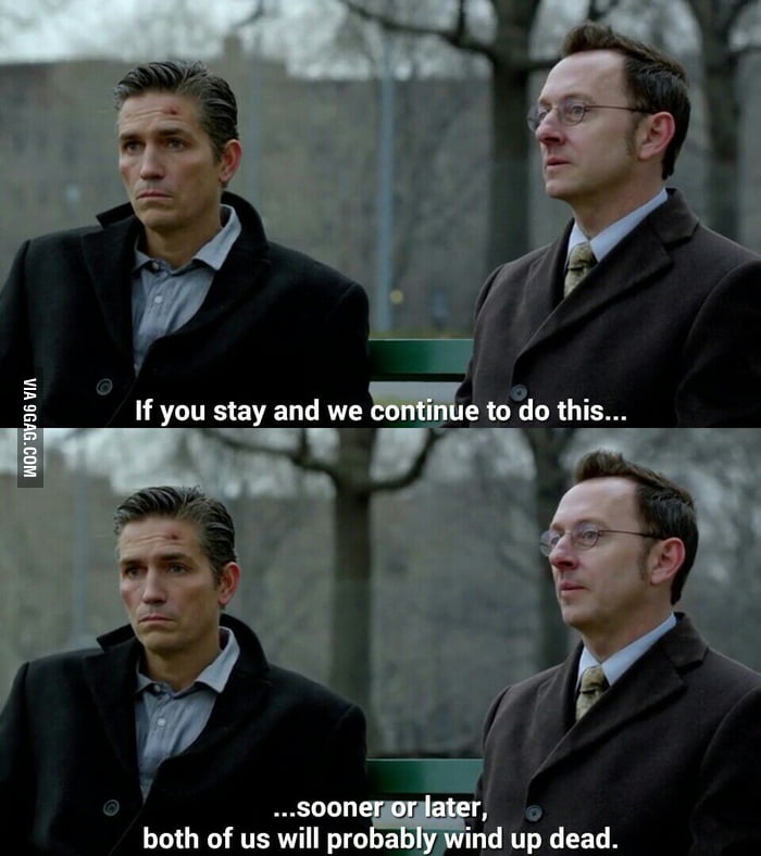 I hope this doesn't happen (the last episode of Person of Interest airs ...