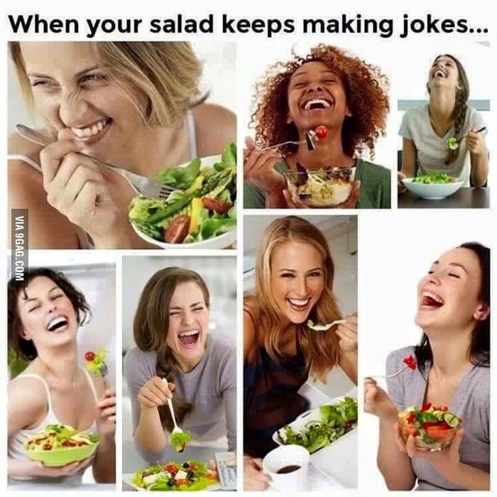 Image result for salads are hilarious
