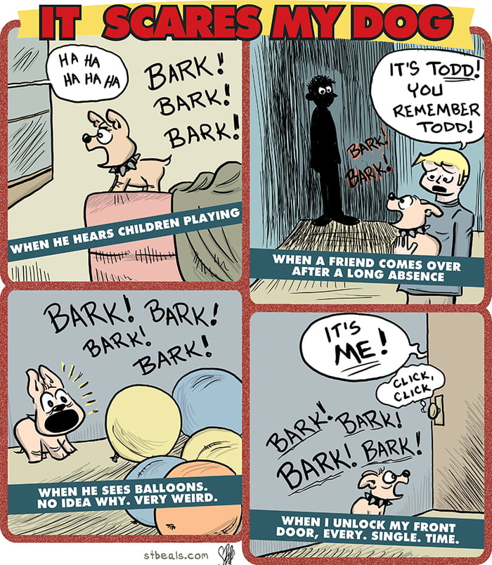 It Scares My Dog 9GAG