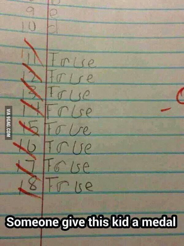 Give this kid a medal. - 9GAG