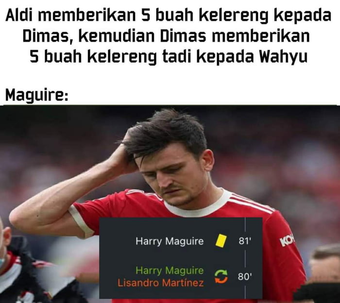 Mu Bakal Menang Kalo Maguire Duduk Di Bangku Cadangan Gag