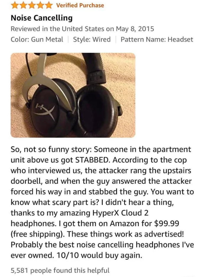 Noise Canceling Headphones 9GAG