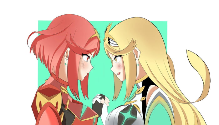 Pyra X Mythra 9gag