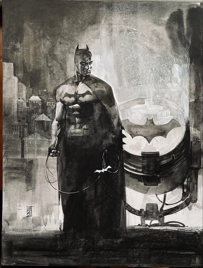 Batman By Artist Alex Maleev Gag