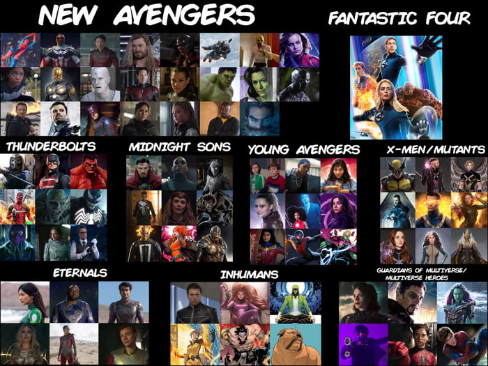 The MCU is expanding.....into teams! - 9GAG