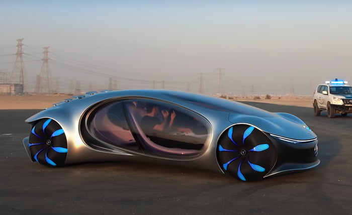 World's Coolest Concept Car - Mercedes AVTR 
