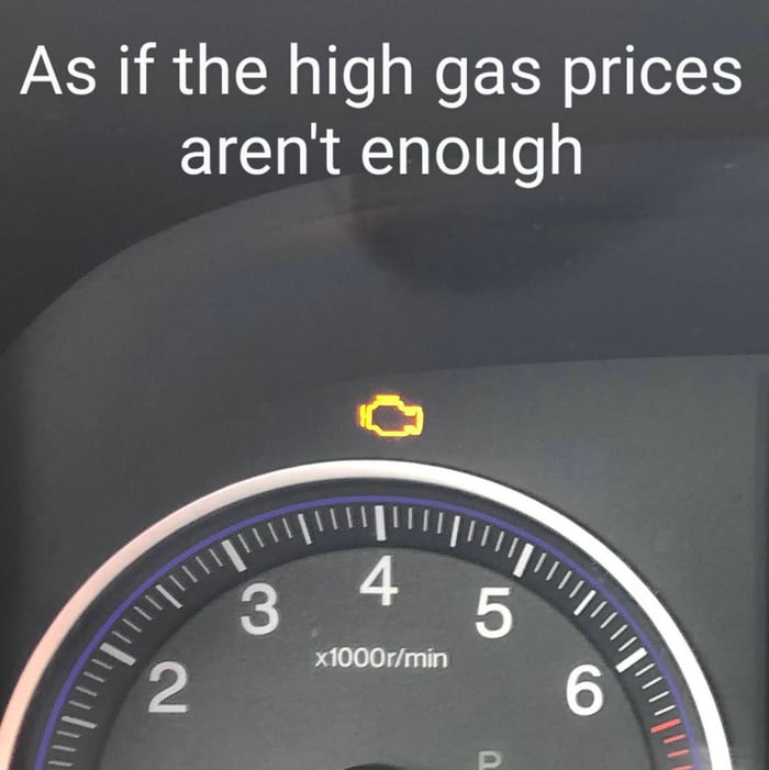 Not now, Check Engine light! - 9GAG