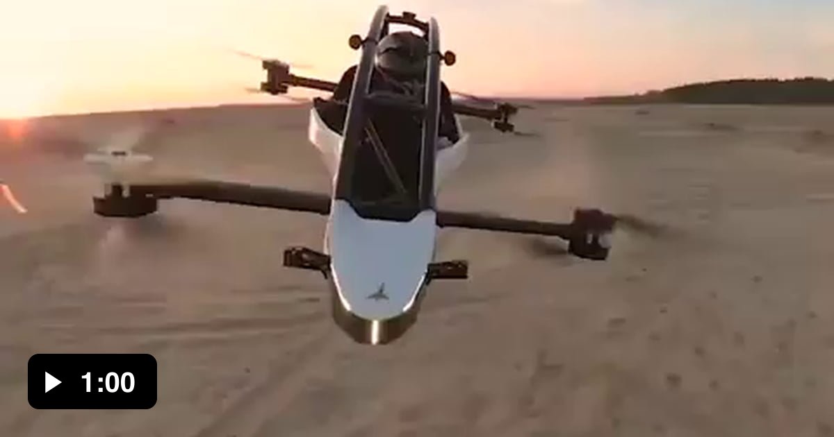 Swedish startup Jetson Aero launched their eVTOL Jetson One. It costs 92,000 and has already