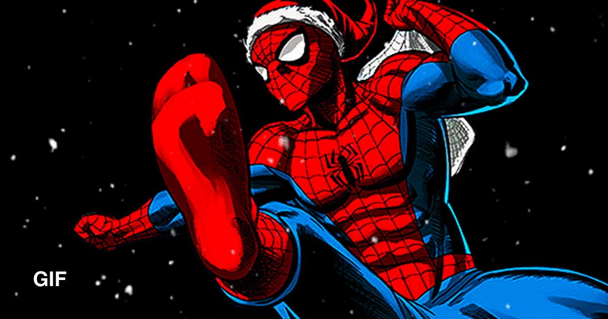 Merry Christmas From The Spiderman - 9GAG