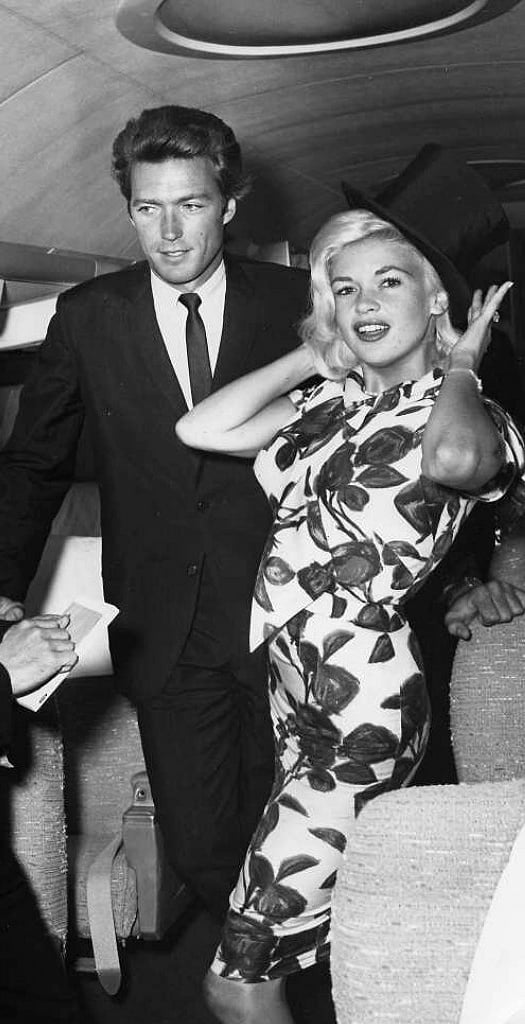 Clint Eastwood and Jayne Mansfield (1962) 9GAG