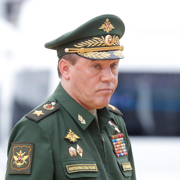 Valery Gerasimov. He used to be a top ranked Russian General, but then