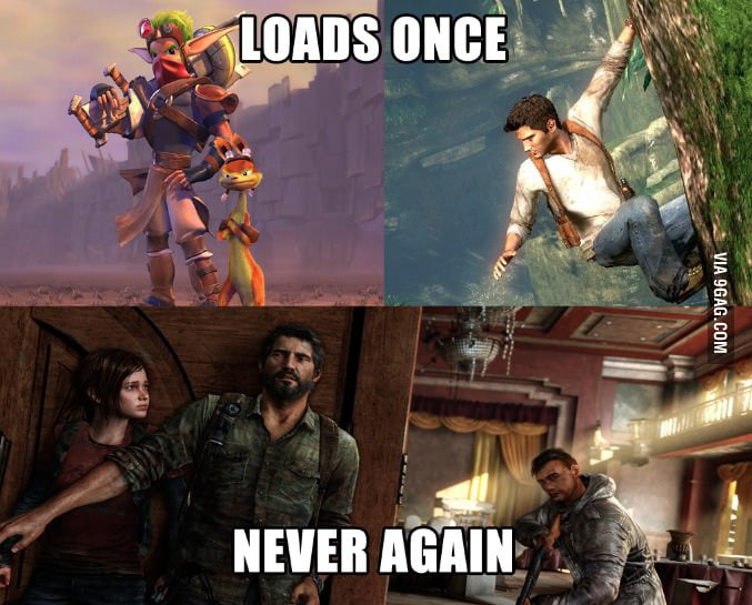 One of my favorite things about naughty dog games 9gag