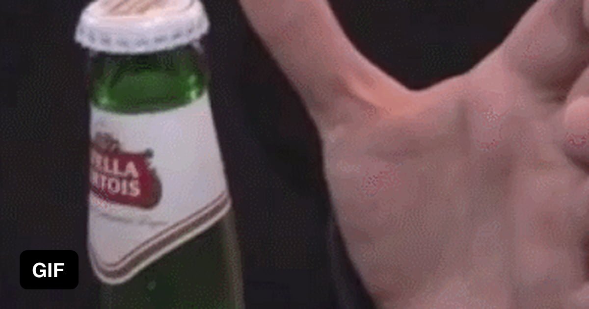 How to open a beer with a lighter. 9GAG