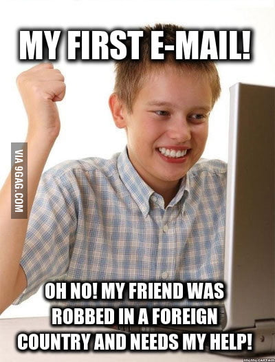 First day internet kid has mail! - 9GAG