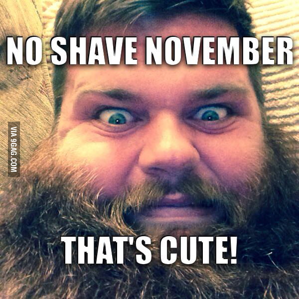 No Shave November 9gag