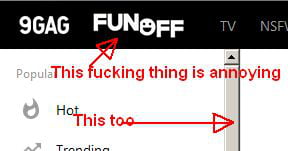 Why is 9gag so bad at webdesign? - 9GAG