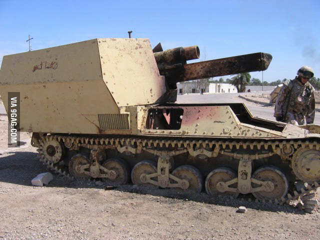 WWII German Self-propelled artillery are being used in the Syrian Civil ...