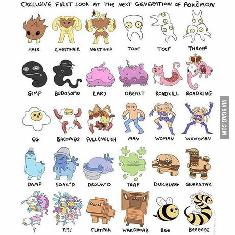 Pokemon Sun And Moon Pokedex Leak 9gag